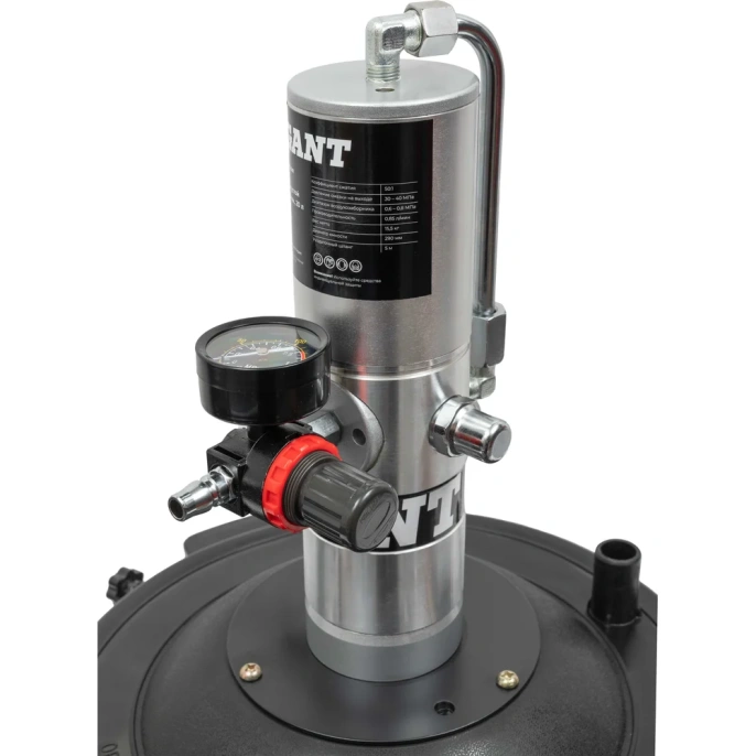 Пневматическая установка Gigant для раздачи густой смазки из бочек 20 л GPIDG-20