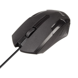 Exegate EX264096RUS Мышь Exegate SH-9025 black, optical, 3btn/scroll, 1000dpi, USB , Color box