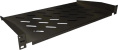Полка стац. NTSS (NTSS-FF-250-BL) 1U 20кг. 19" 250мм черный