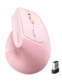 Беспроводная вертикальная мышка UGREEN M571 55917 Wireless Vertical Mouse 2.4 GHz. Цвет: розовый
