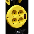 Силовой удлинитель на катушке Inforce 4 гнезда, с/з ПВС 3х1,5 16A 50м IP44 GRANITE ZG 09-15-06