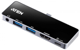 Док-станция ATEN USB-C Travel Dock with Power Pass-Through UH3238-AT