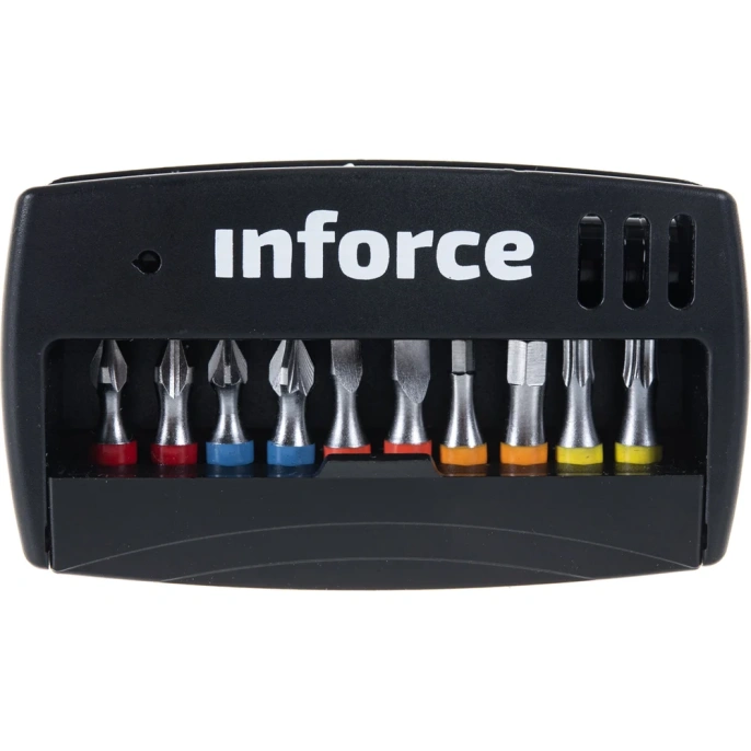 Набор бит с держателем 11 предметов Inforce 11-01-285