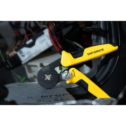 Квадратные пресс-клещи Inforce с регулировочным винтом 0.2-16 мм² 06-19-13