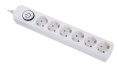 Сетевой фильтр Ippon BK-6-EU-3-16-W, 3м, белый
