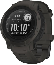 Смарт-часы Garmin Instinct 2 45мм 0.9" LCD корп.темно-серый рем.темно-серый разм.брасл.:22мм 010-02626-00