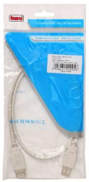 Кабель-удлинитель USB2.0 Buro USB2.0-AM-AF-0,75M, USB A m - USB A f , 0.75м, белый [usb2.0-am-af-0,75m ]
