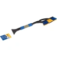 Зимняя щетка со скребком 57 см сине-желтая щетина KRAFT KT 830067