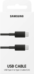 Кабель Samsung EP-DN975,  USB Type-C (m) -  USB Type-C (m),  1м,  5A,  черный [ep-dn975bbegww]