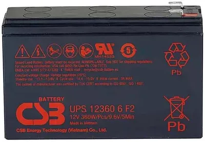 Аккумулятор CSB UPS123606 F2