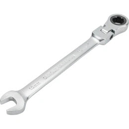 Комбинированный трещоточный шарнирный ключ 10 мм Gigant, Сталь Cr-V, 72 зуба, grf-131