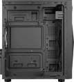 Корпус ATX Aerocool Glider Cosmo-G-BK-v1, Midi-Tower, без БП, черный