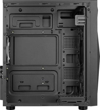 Корпус ATX Aerocool Glider Cosmo-G-BK-v1, Midi-Tower, без БП, черный