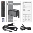 Портативная акустика SVEN HA-950 черный SV-022457 , черный, МДФ, эко-кожа 60 Вт, Bluetooth, USB, Micro SD, пульт