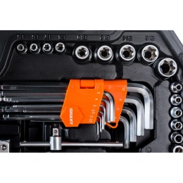 Набор автомобильного инструмента Gigant 143 предмета, Сталь Cr-V, GAS 143