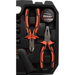 Профессиональный набор инструмента для дома в чемодане, 102 предмета Gigant GNJ-102