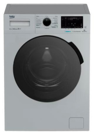 Стиральная машина Beko WSPE6H616S, с фронтальной загрузкой, 6.5кг, 1200об/мин, с паром, инверторная