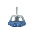 Щетка чашечная Makita D-45543 для электроинструмента, обрабатываемый материал: дерево, металл, вид ворса щетки: гофра, материал рабочей части: нейлон, хвостовик: 6 мм, рабочий диаметр: 63 мм, зернистость: 240