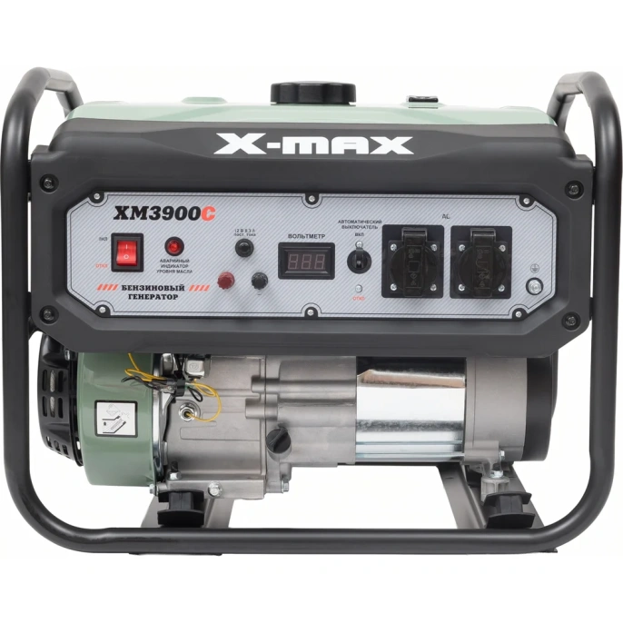 Бензиновый генератор X-MAX 3 кВт, ручной стартер, медная обмотка, без АКБ XM3900C