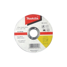 Диск отрезной по нержавеющей стали (115х1.2х22.2 мм) Makita D-18764