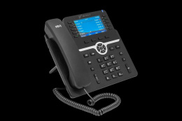 ФЛАТ-ПРО Flat-Phone-B10P Телефон IP Flat-Phone B10: 20 SIP-аккаунтов, 2 порта 10/100/1000BASE-T RJ-45 , ЖК-дисплей, PoE, адаптер питания 220В