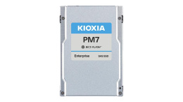 Серверный твердотельный накопитель KIOXIA SSD PM7-R, 7680GB, 2.5" 15mm, SAS 24G, TLC, R/W 4200/4100 MB/s, IOPs 720K/175K, TBW 14016, DWPD 1 12 мес. (KPM7VRUG7T68)
