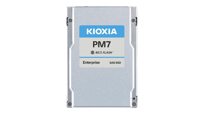 Серверный твердотельный накопитель KIOXIA SSD PM7-R, 7680GB, 2.5" 15mm, SAS 24G, TLC, R/W 4200/4100 MB/s, IOPs 720K/175K, TBW 14016, DWPD 1 12 мес. (KPM7VRUG7T68)