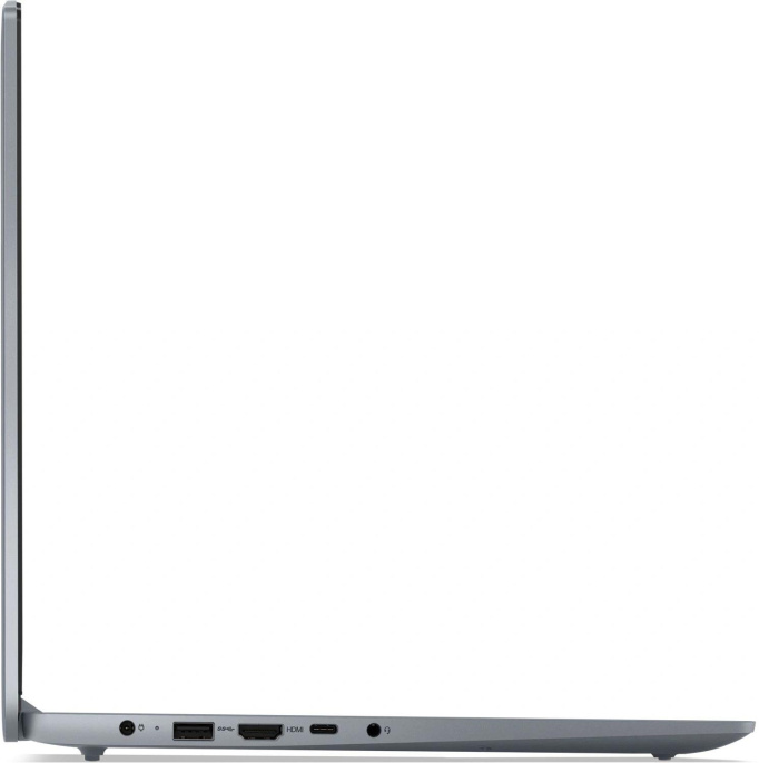 Ноутбук Lenovo IdeaPad Slim 3 15AMN8 [82XQ00XBSA] КЛАВ.РУС.ГРАВ. Grey 15.6" {FHD IPS Ryzen 5 7520U/16Gb/512Gb SSD/DOS}