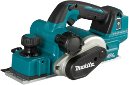 Электрорубанок Makita DKP181ZU (12000 об/мин, рабочая ширина: 82 мм, питание: аккумулятор (18 В), без аккумулятора в комплекте, глубина строгания: 3 мм)
