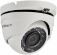 HiWatch DS-T203 B 2.8 mm 2Мп уличная купольная HD-TVI камера с EXIR-подсветкой до 20м