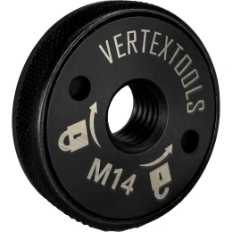 Гайка быстрозажимная QUICK М14 для УШМ vertextools 10-40-125