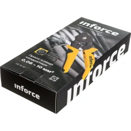 Квадратные пресс клещи Inforce 0.08-10 мм2 06-19-10