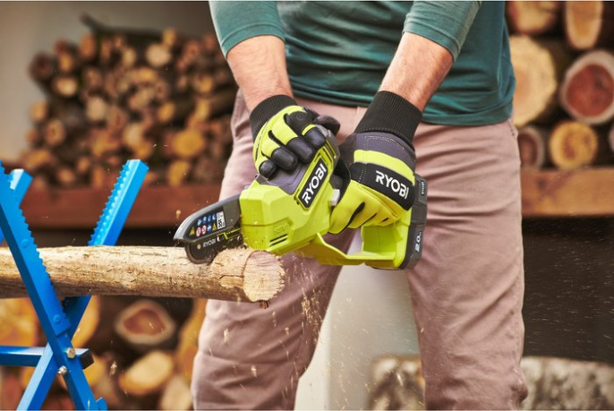 Бесщеточная цепная пила Ryobi ONE+ 18В RY18PSX10A-0 10 см 5133005433