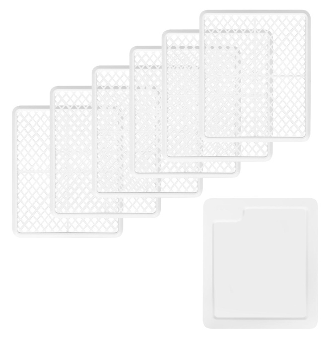 Сушилка для овощей и фруктов STARWIND SFD6430,  синий,  6 поддонов