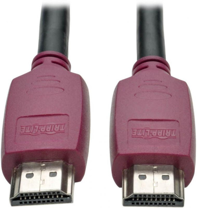 Кабель аудио-видео Tripp Lite HDMI m - HDMI m , ver 2.0, 0.9м, GOLD, черный [p569-003-cert]