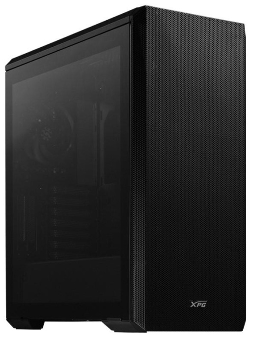 Корпус ATX Без БП ADATA XPG DEFENDER Black DEFENDER-BKCWW Tempered Glass, USB 3.2 Gen 1 Type-A х 2, 3x140mm FAN, HD Audio+Mic, VGA MAX 380mm, CPU MAX 170mm, пылевые фильтры Black