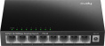 Коммутатор CUDY FS108 8 портов (8x100Mbs, неуправляемый, настенный, настольный, L2, корпус-металл) (FS108)