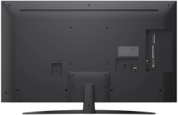 43" Телевизор LG 43NANO81A6A.ARUG NanoCell, 4K Ultra HD, черный, СМАРТ ТВ, WebOS