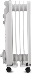 Масляный радиатор Vitek VT-1707, 1000Вт, белый