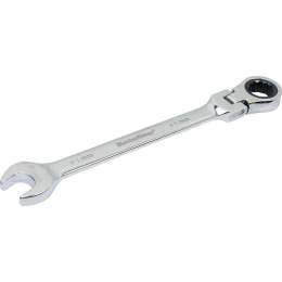 Ключ комбинированный трещеточный МастерАлмаз с гибкой головкой 180 град 14мм / 10502922