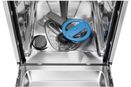 Посудомоечная машина Electrolux ESS42220SW, узкая, напольная, 44.6см, загрузка 9 комплектов, белая