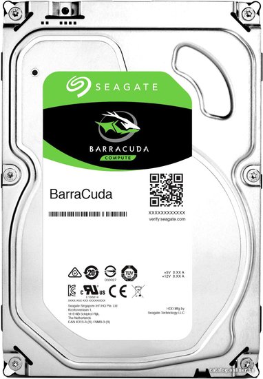 Жесткий диск RECERTIFIED HDD Seagate SATA3 1Tb Barracuda Guardian 7200 64Mb 1 year warranty RECERTIFIED (ST1000DM010)