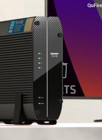QNAP представила TS-410E — компактный и безвентиляторный NAS для мультимедийных проектов