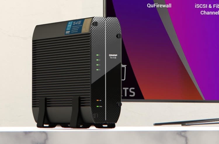 QNAP представила TS-410E — компактный и безвентиляторный NAS для мультимедийных проектов
