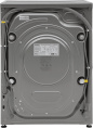 Стиральная машина узкая KRAFT KF-MBDS7109G, с фронтальной загрузкой, 7кг, 1000об/мин, с паром, инверторная