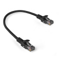 Патч-корд ExeGate UTP-RJ45-RJ45-5e-0,3M-BK, UTP, cat.5e, 0.3м, черный EX300503RUS