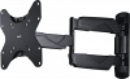 Кронштейн для телевизора HAMA H-118665, 10-48", настенный, поворот и наклон,  черный [00118665]
