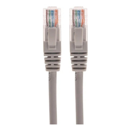 Rexant 02-0100-05 Патч-корд U/UTP, CAT 5e, RJ45-RJ45, 26AWG, LSZH, серый, 0,5м
