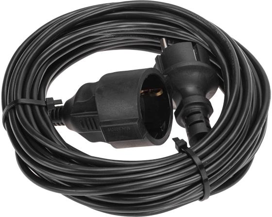 Удлинитель силовой PROCONNECT PROc-Uc, розеток 1шт, 3x0.75 кв.мм, 6A, 10м, ПВС, без катушки, черный [13-4909]
