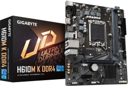 Материнская плата GIGABYTE H610M K DDR4 (LGA1700, mATX, H610, 2xDDR4, 1xPCI-Ex16, 1xM.2, HDMI, RTL) (H610M K DDR4)